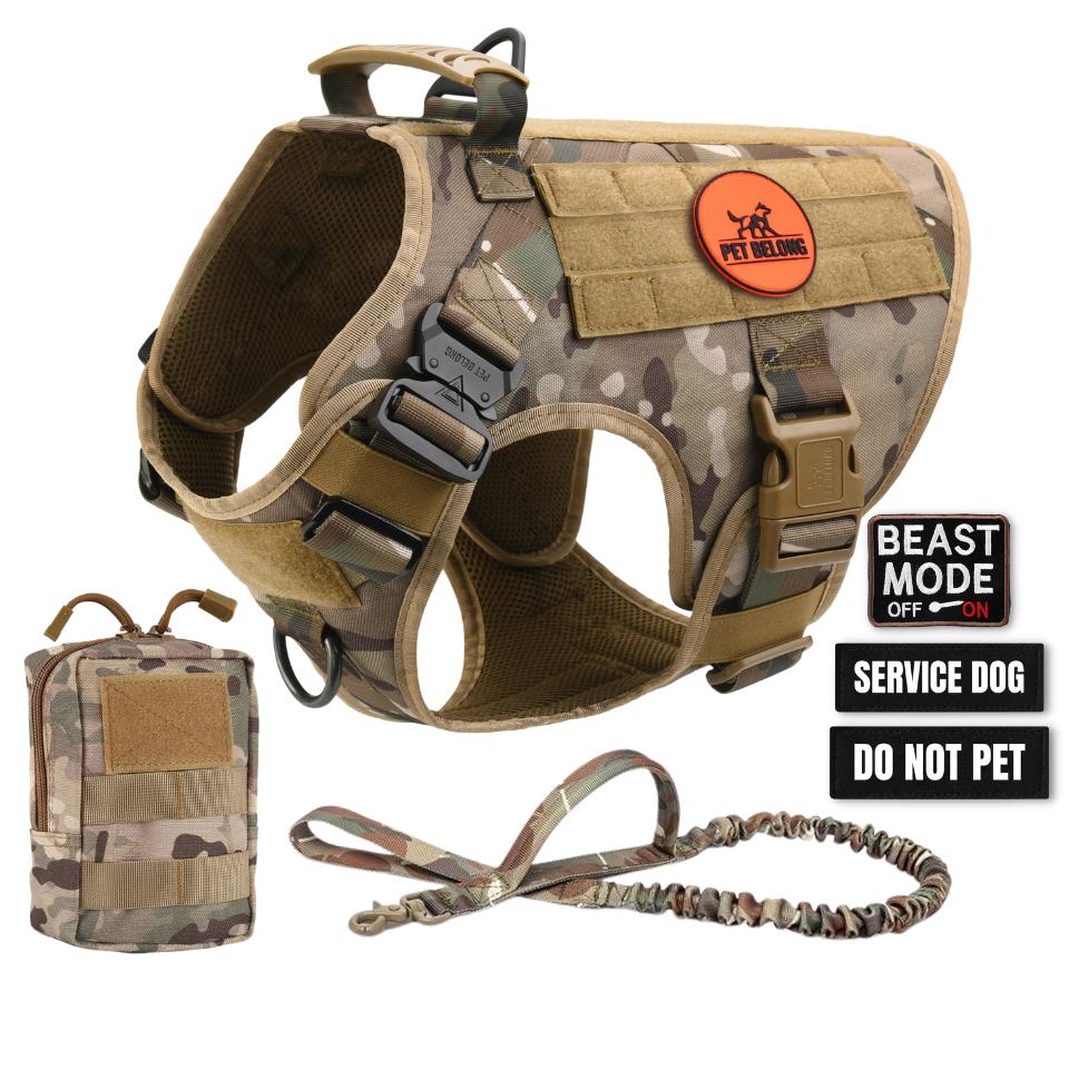 Tactical No Pull Dog Harness v2