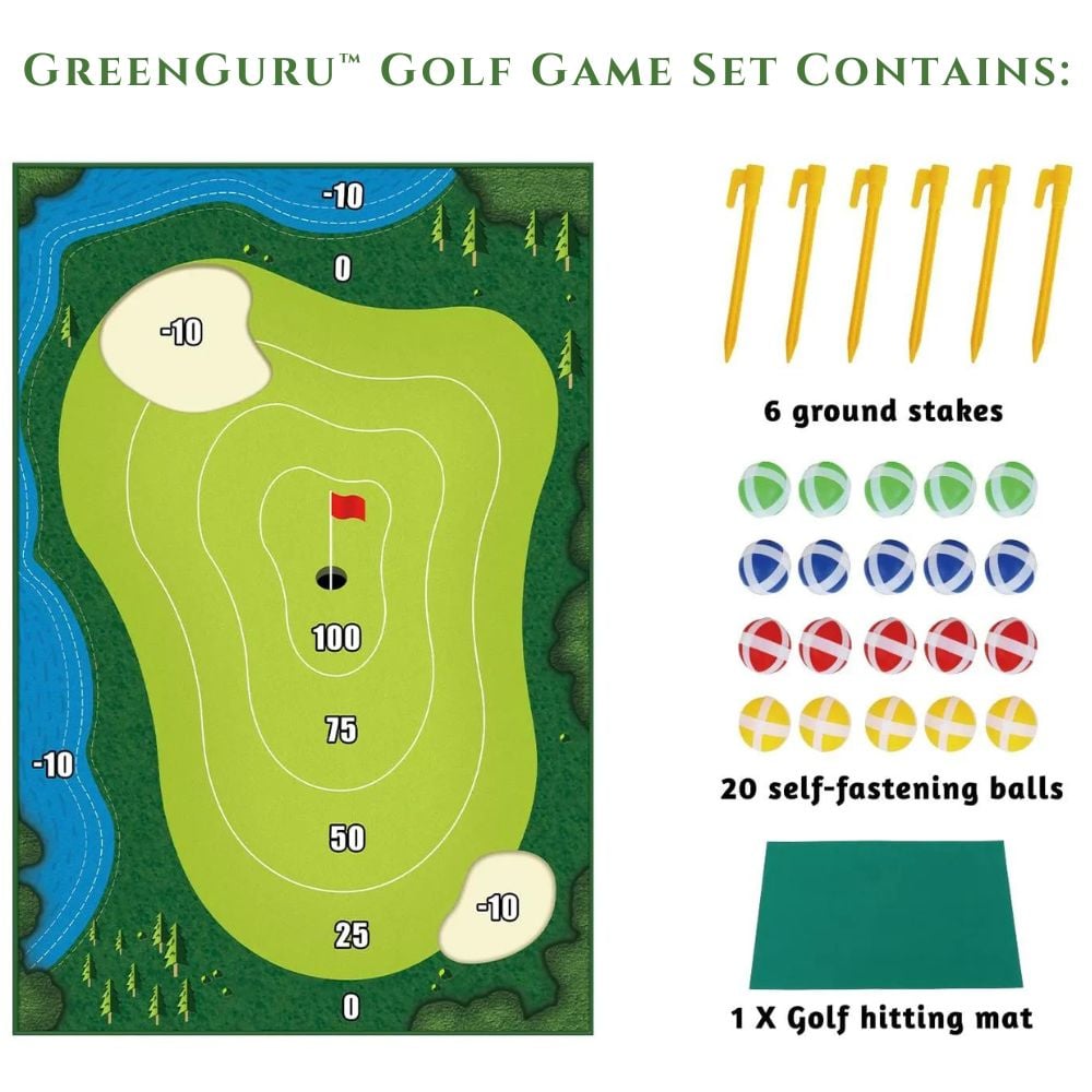 TeeTimeTrio Golf Game Set