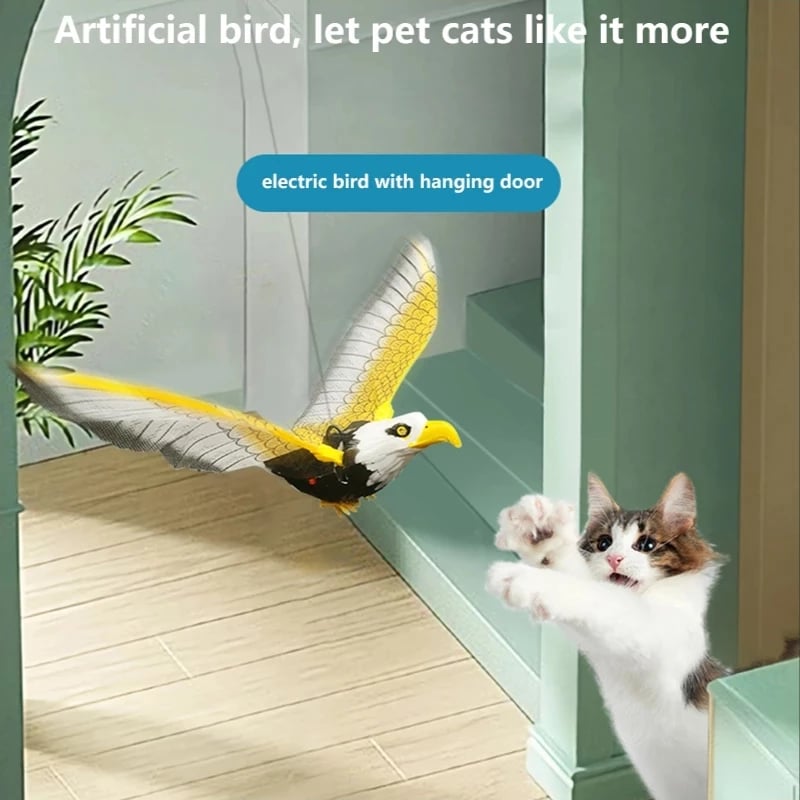 Forttender The best gift for cats - Simulation Bird Interactive Cat Toy for Indoor Cats