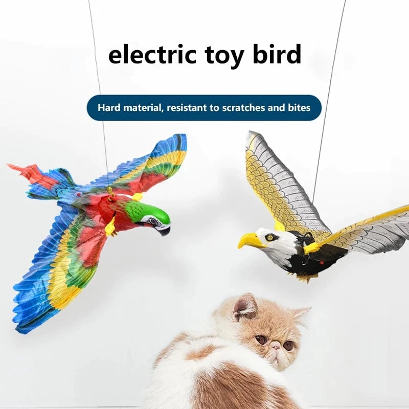 Forttender The best gift for cats - Simulation Bird Interactive Cat Toy for Indoor Cats