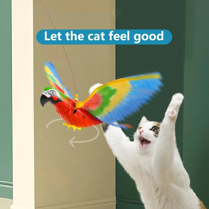 Forttender The best gift for cats - Simulation Bird Interactive Cat Toy for Indoor Cats