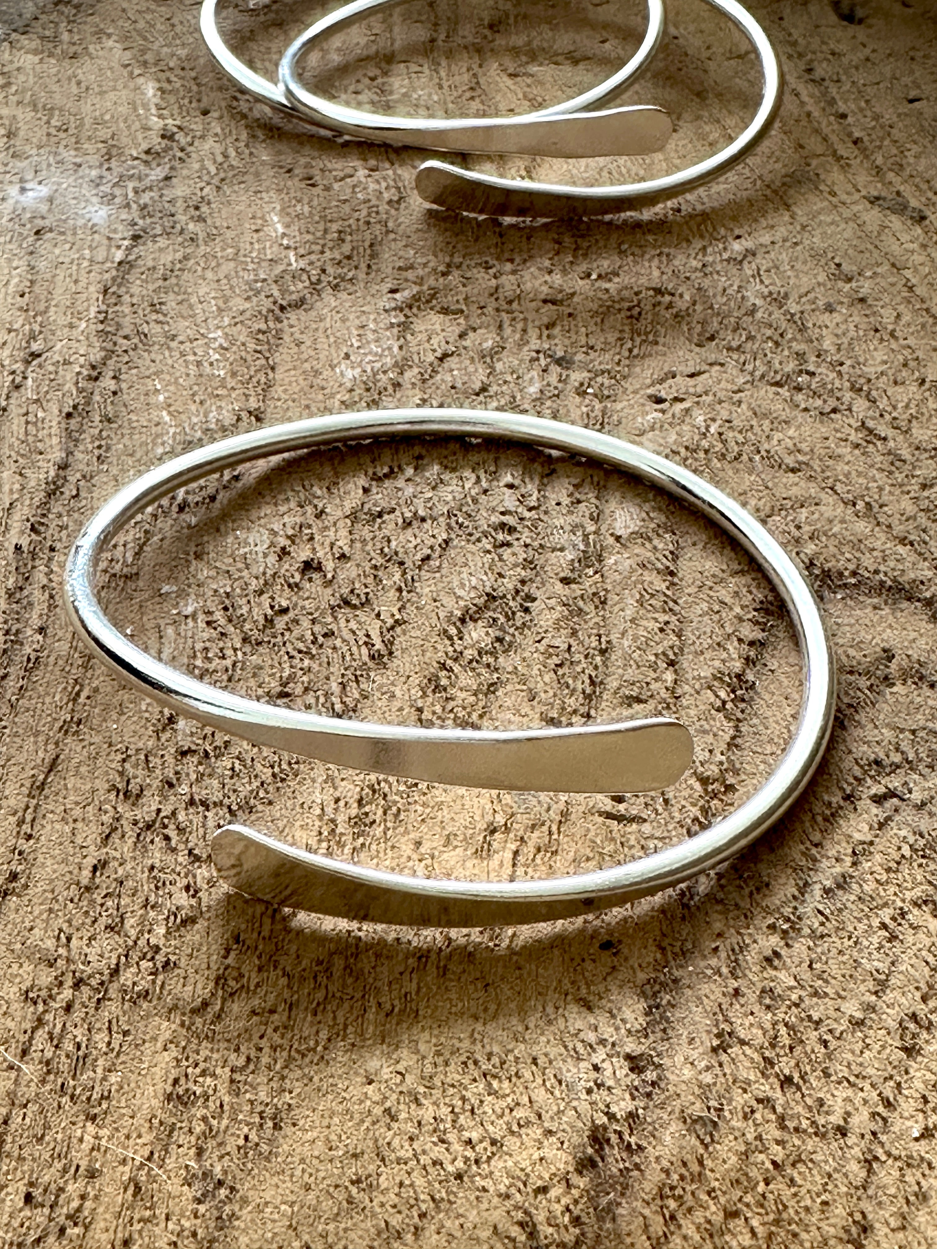 The Coil Brass Bangle (sold in set 3)