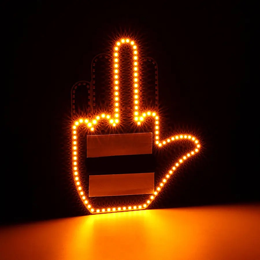 The GloGesture – Led Hand Sign