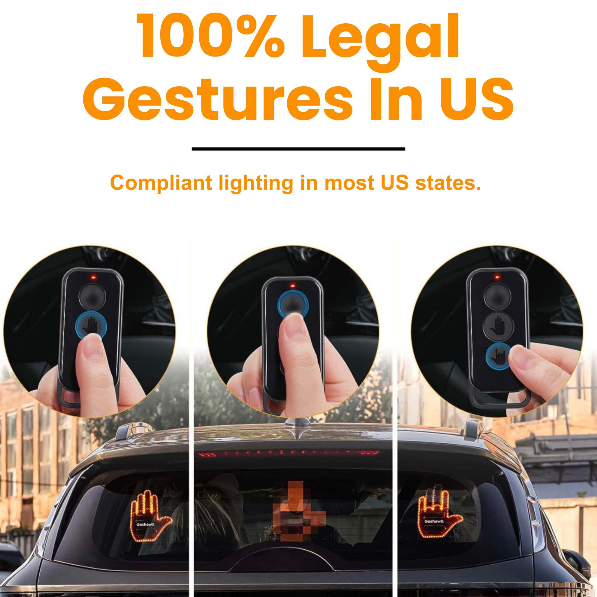 The GloGesture - Led Hand Sign