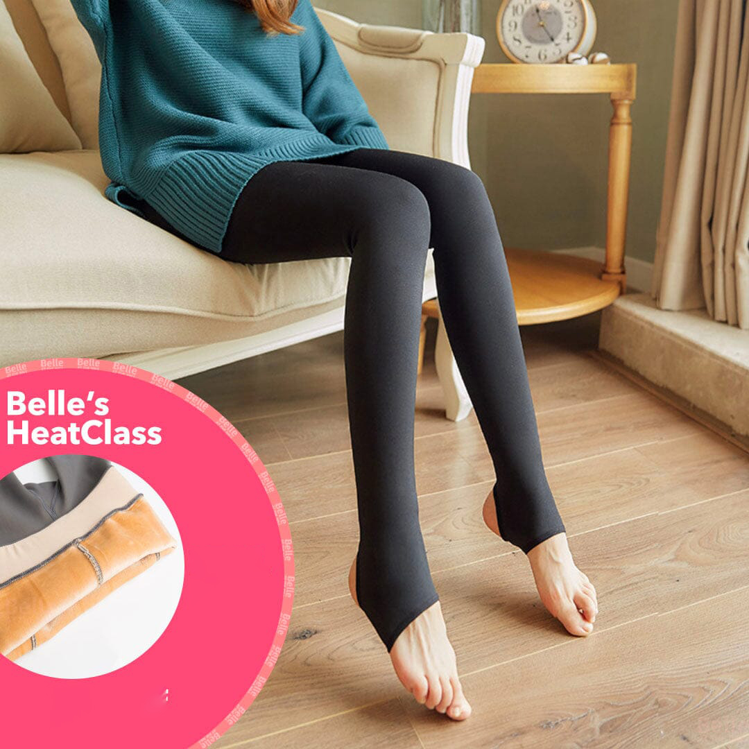 The Original Fake Translucent Fleece Tights - Footed Style