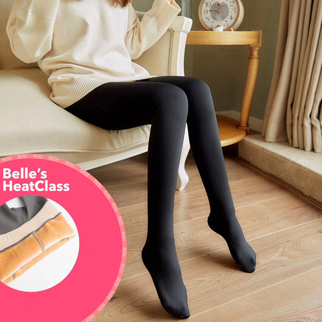 The Original Fake Translucent Fleece Tights - Footed Style