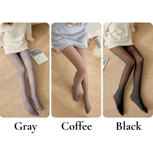 The Original Fake Translucent Fleece Tights - Footed Style