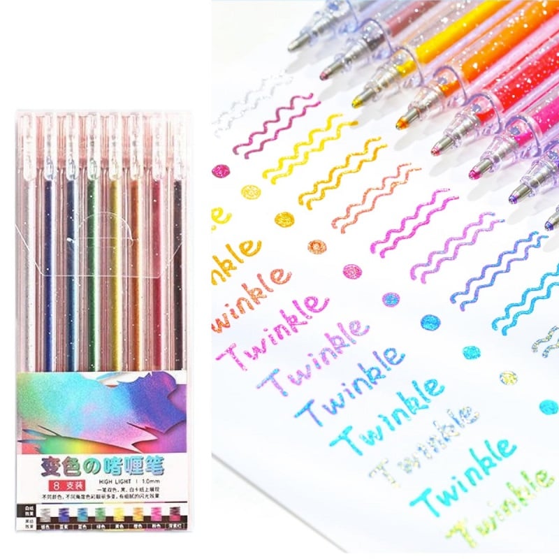 Topsnova - (Hot Sale Now 40% Off) Glitter Gel Pen Set