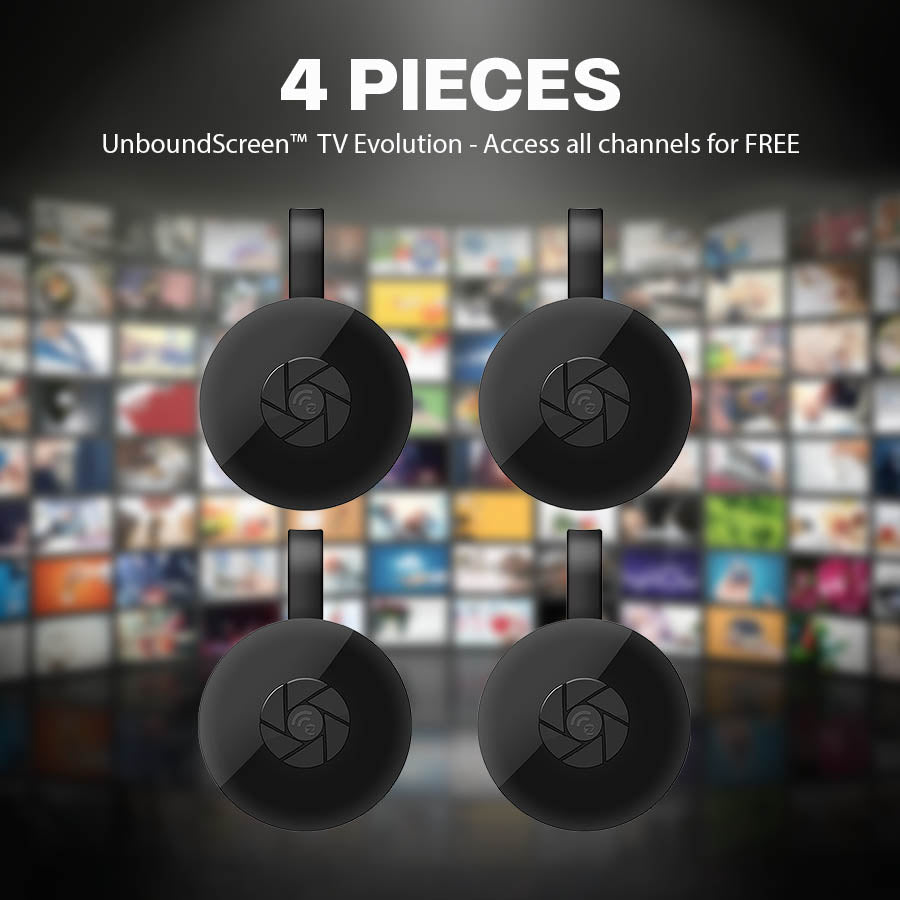 UnboundScreen TV Evolution - Access all channels for FREE