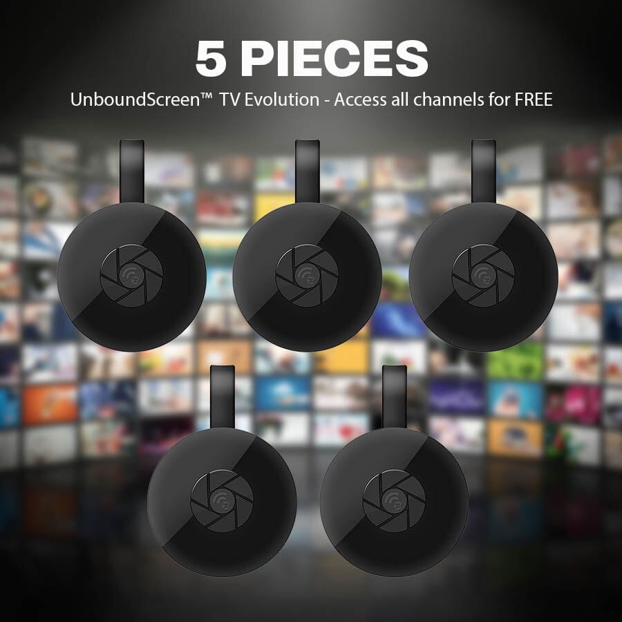 UnboundScreen TV Evolution - Access all channels for FREE