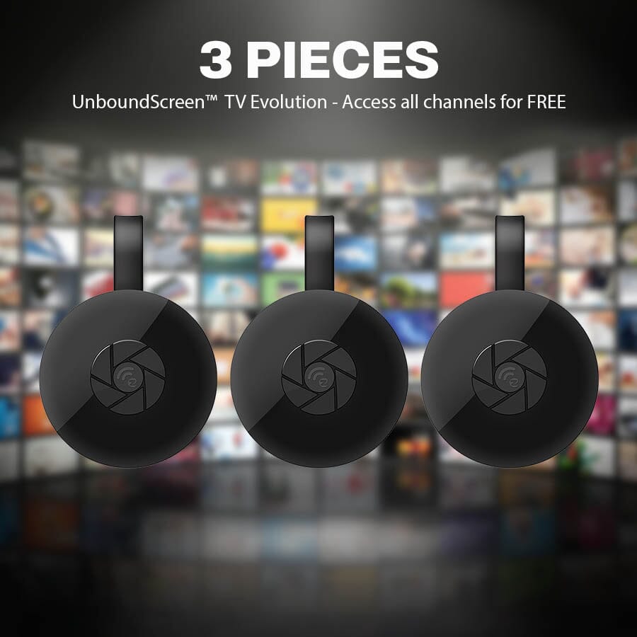 UnboundScreen TV Evolution - Access all channels for FREE