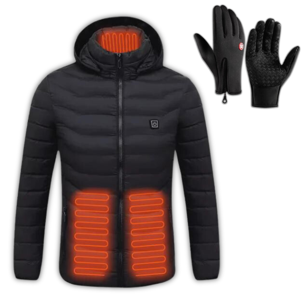 Unisex Heated Jacket + Free Thermal Gloves