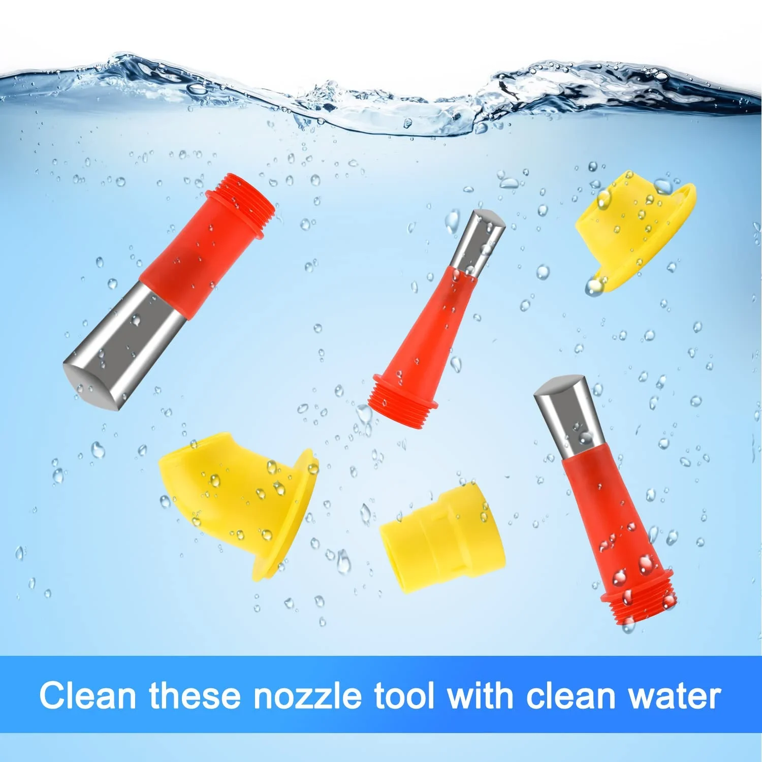 Universal Integrated Rubber Nozzle Tool Kit