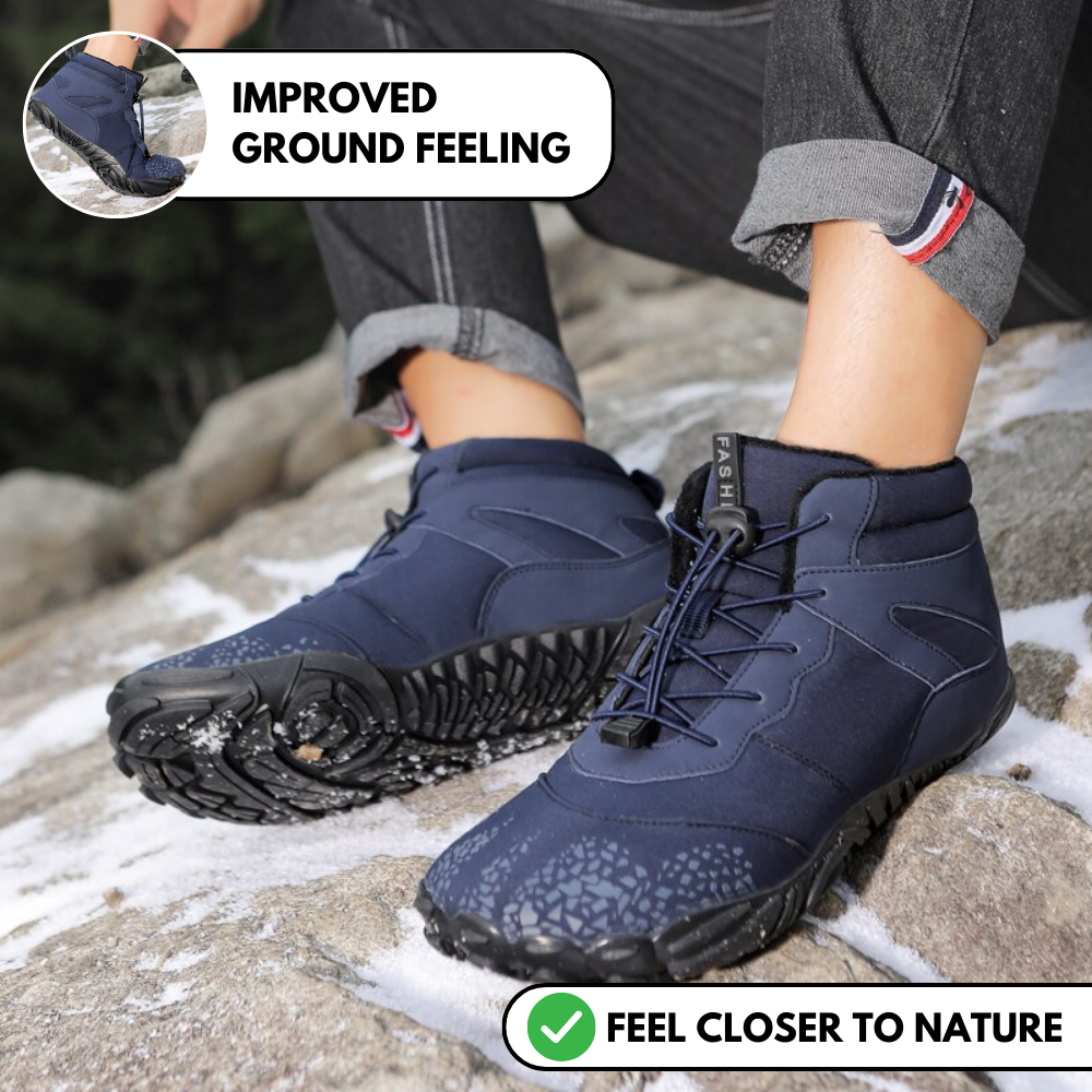 Vindra Flex - Non-slip & universal winter barefoot shoe (Waterproof)