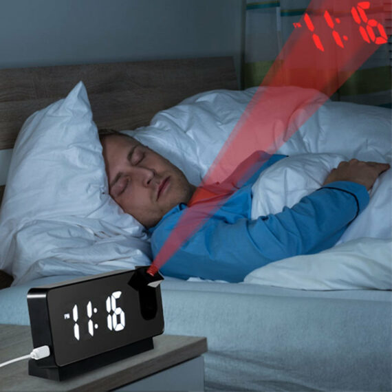 WAKEY - Rotation Led Alarm Clock