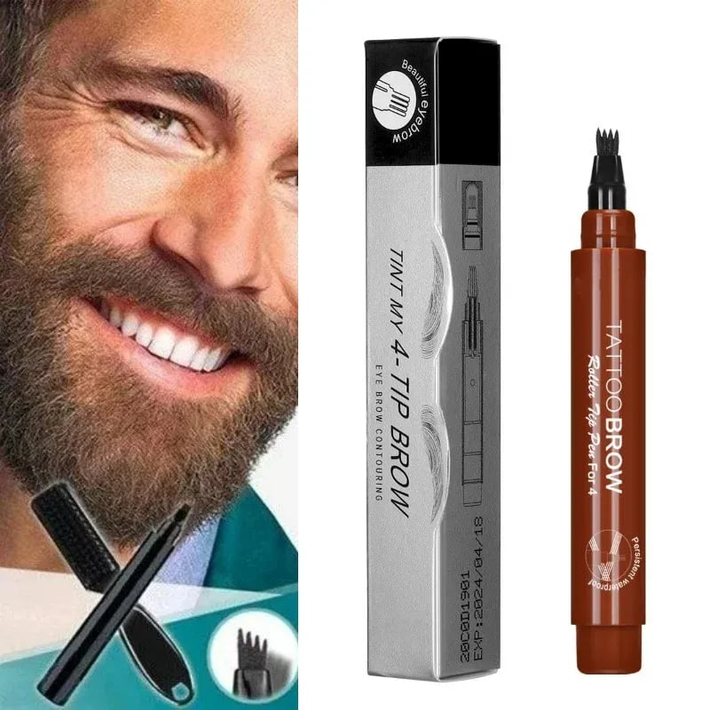 Waterproof Beard Filling Pen Kit – Buy 1 Get 1 Free