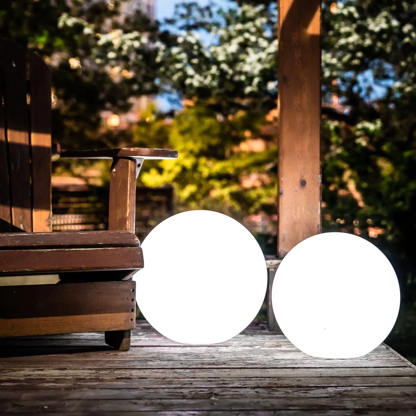 Waterproof Patio Globe Light