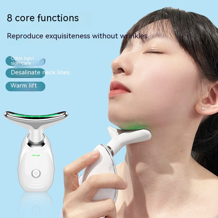 Wavy Chic - Microcurrent multifunctional facial massager, neck massage, neck wrinkle removal, nasolabial wrinkle