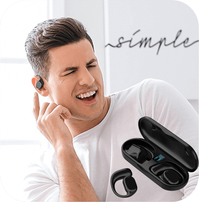 WIRELESS EAR HANGING BLUETOOTH HEADSET