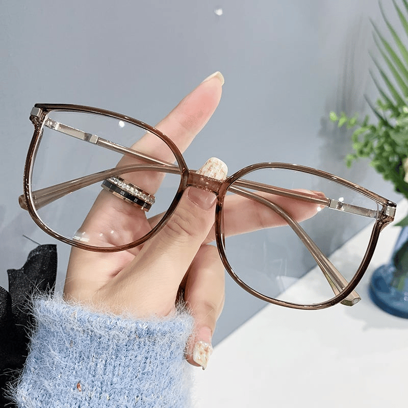 WOMEN'S FASHION LARGE FRAME HD ANTI-BLU-RAY READING GLASSES