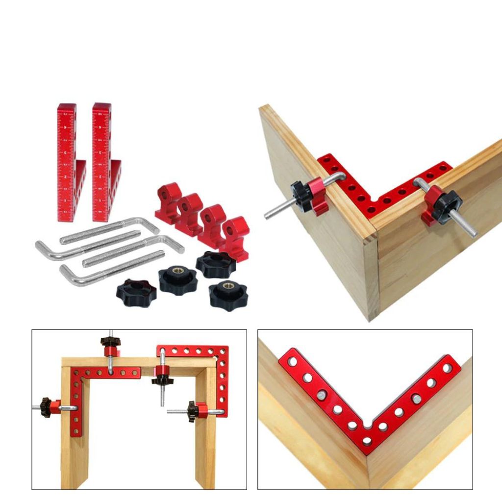 WoodyLock Precision Clamping Squares Set (6 pcs)