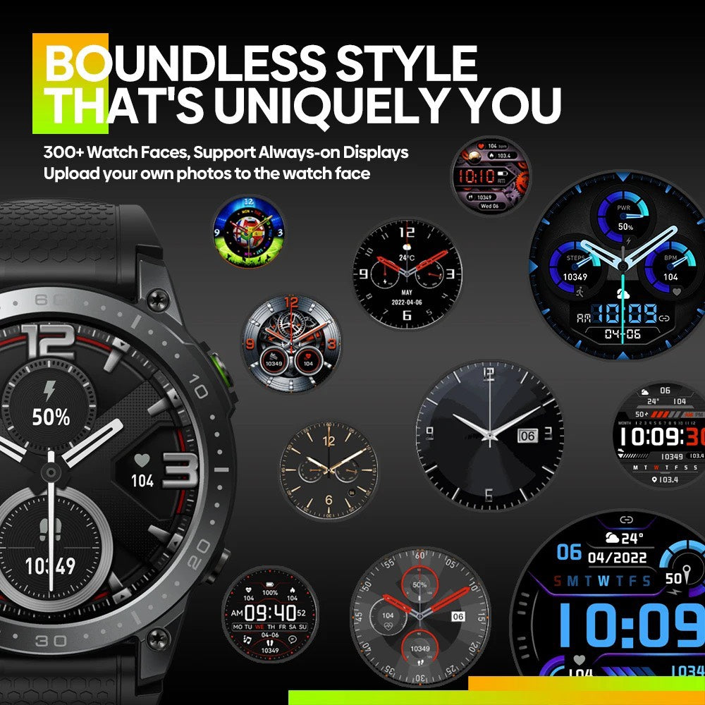 Zeblaze Ares 3 Pro Smart Watch Ultra HD AMOLED Display