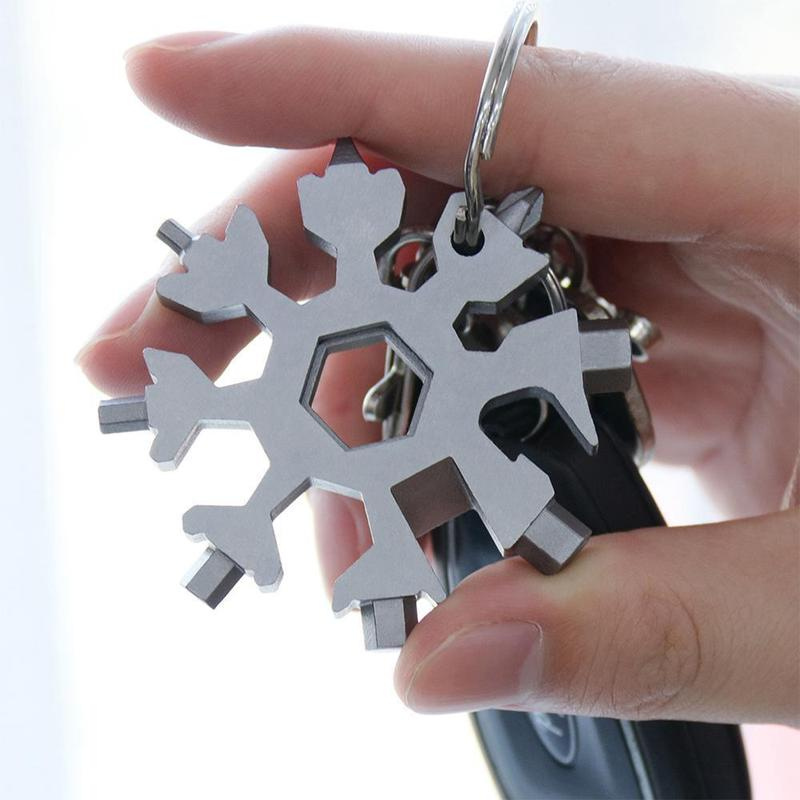 18-in-1 Stainless Steel Snowflakes Multi-Tool