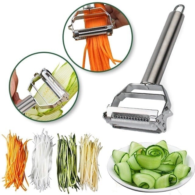 (2023-Christmas Hot Sale) - 49% OFF -Stainless Steel Multifunctional Peeler