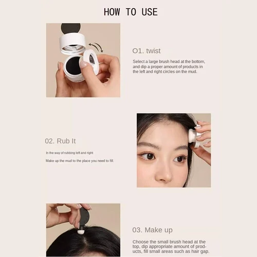 2023-Christmas Hot Sale - Hairline Clay Powder Cream