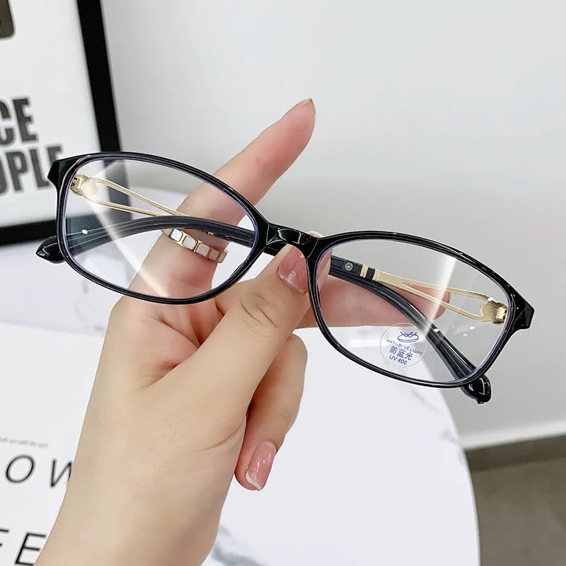 2023-Christmas Hot Sale - WOMEN'S FASHION LIGHTWEIGHT METAL ANTI-BLUE LIGHT READING GLASSES