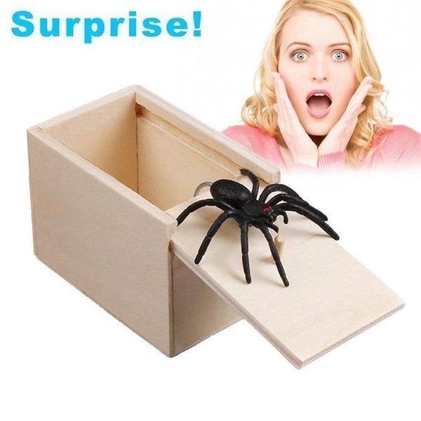 (2023 Hot Sale) Super Funny Crazy Prank Gift Box Spider - Special gifts for friends/family!