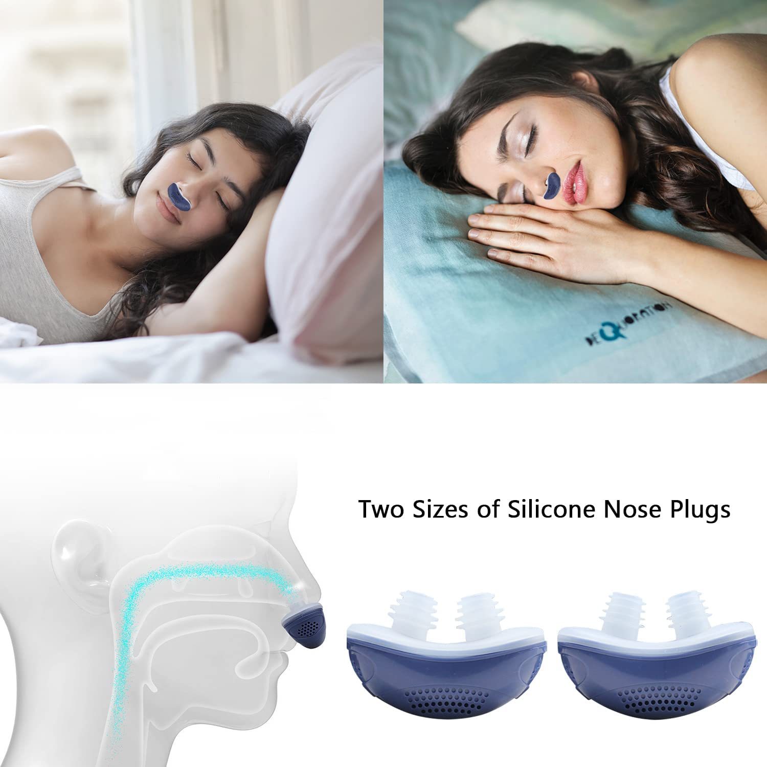 Kvrtoow 2023 The First Hoseless, Maskless, Micro-CPAP Anti Snoring