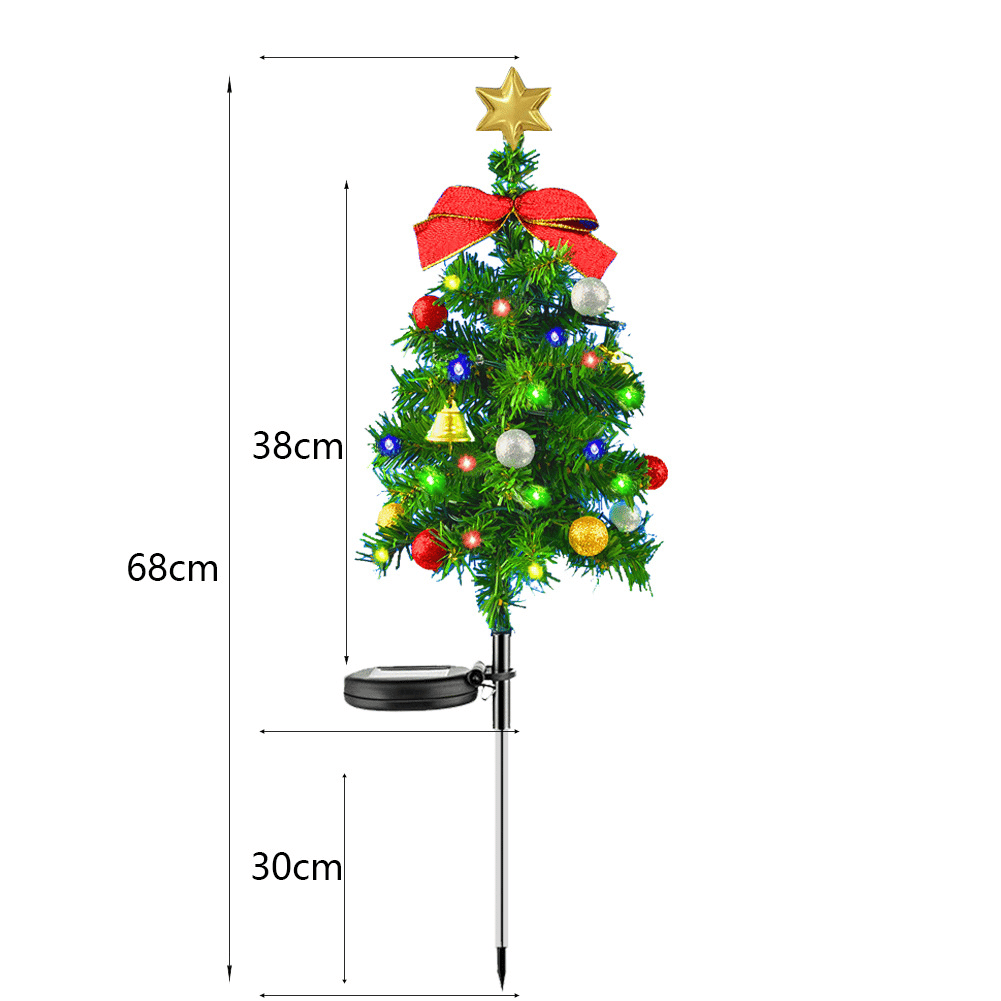 2024 New Sale: Solar Powered Christmas Tree