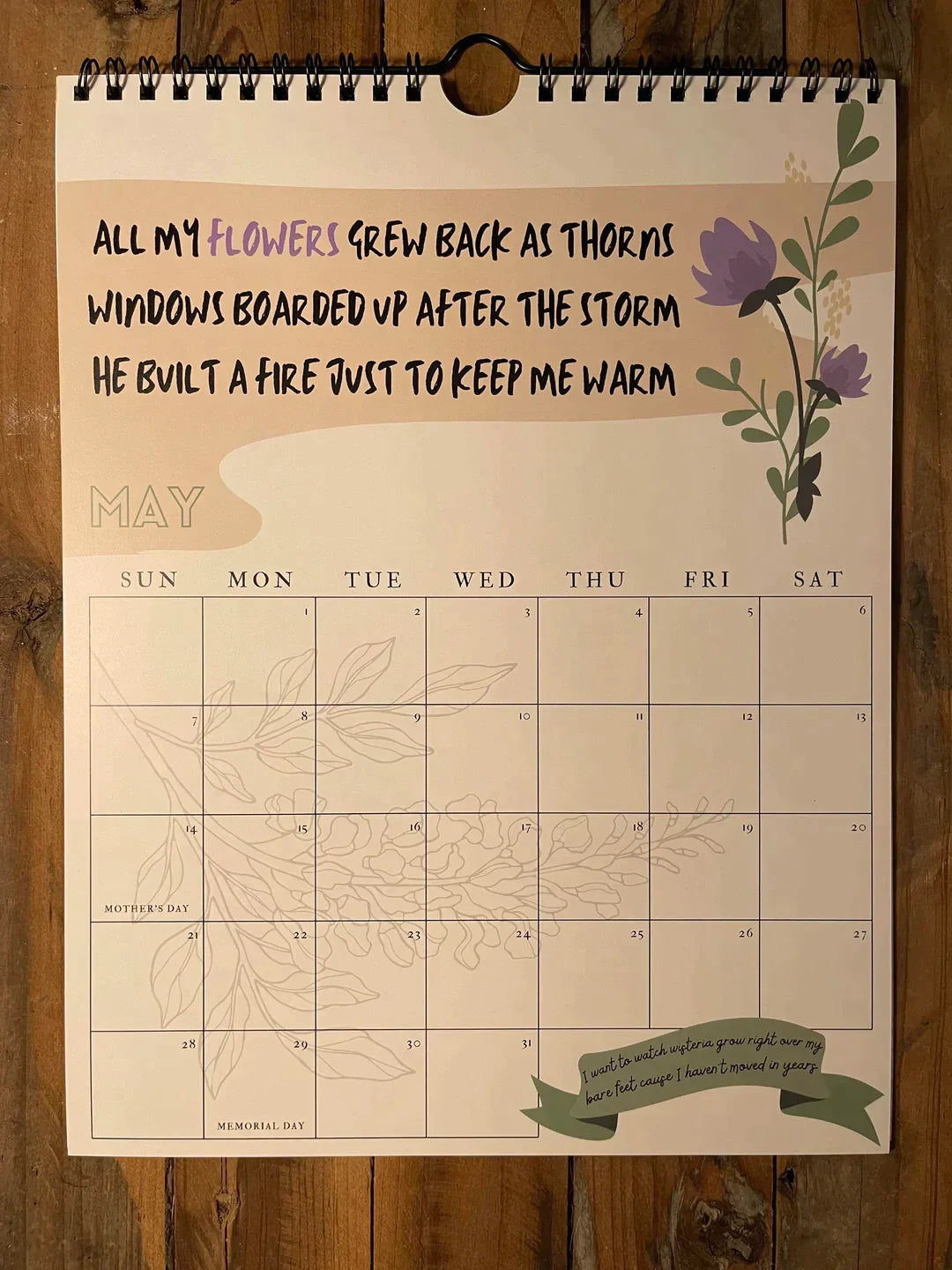 Ivyever | 2024 TS Lyrics Calendar