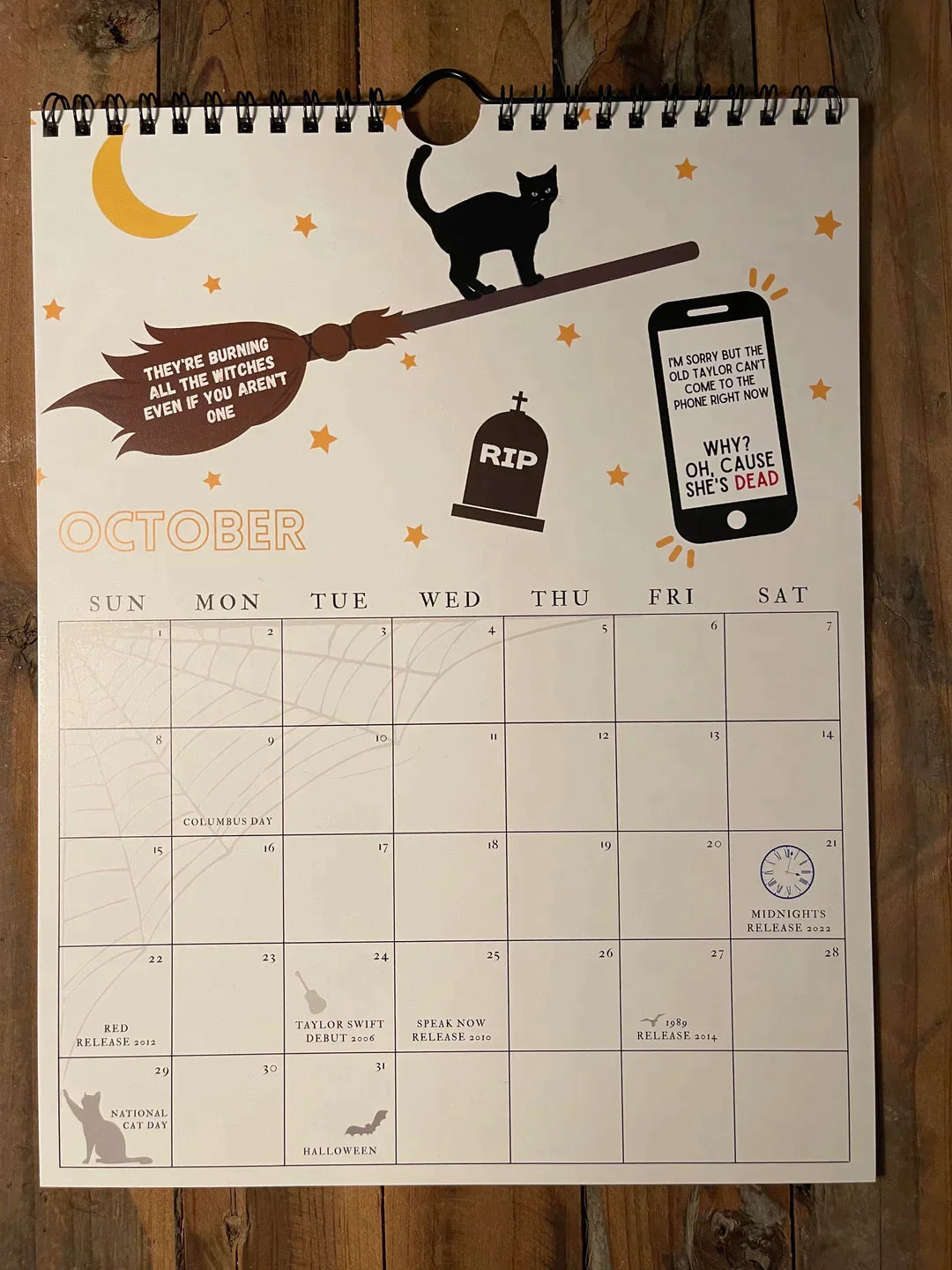 Ivyever | 2024 TS Lyrics Calendar