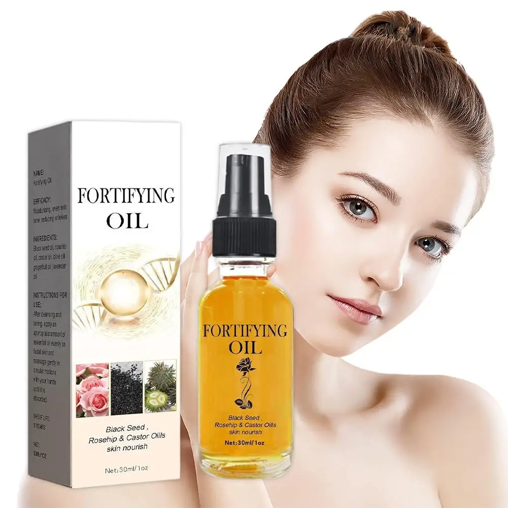 30ml Fruit Oil Facial Essence For Women Brightening Repair Anti-aging Body Essence Castor Oil Face Serum Skin Care