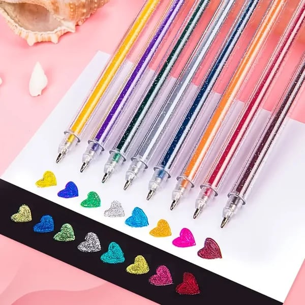 Strengthfuly 49% OFF - Glitter Gel Pen Set