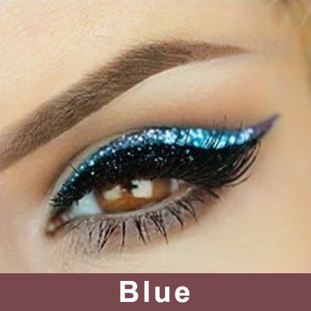 49%OFF - REUSABLE SELF-ADHESIVE EYELINER AND EYELASH STICKERS WITH GLITTER