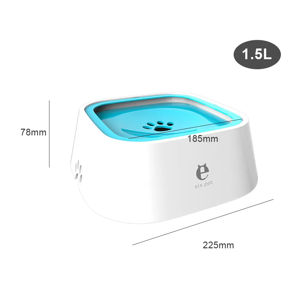 50% discount/1.5L /pet drinking bowl/The Zero Splash