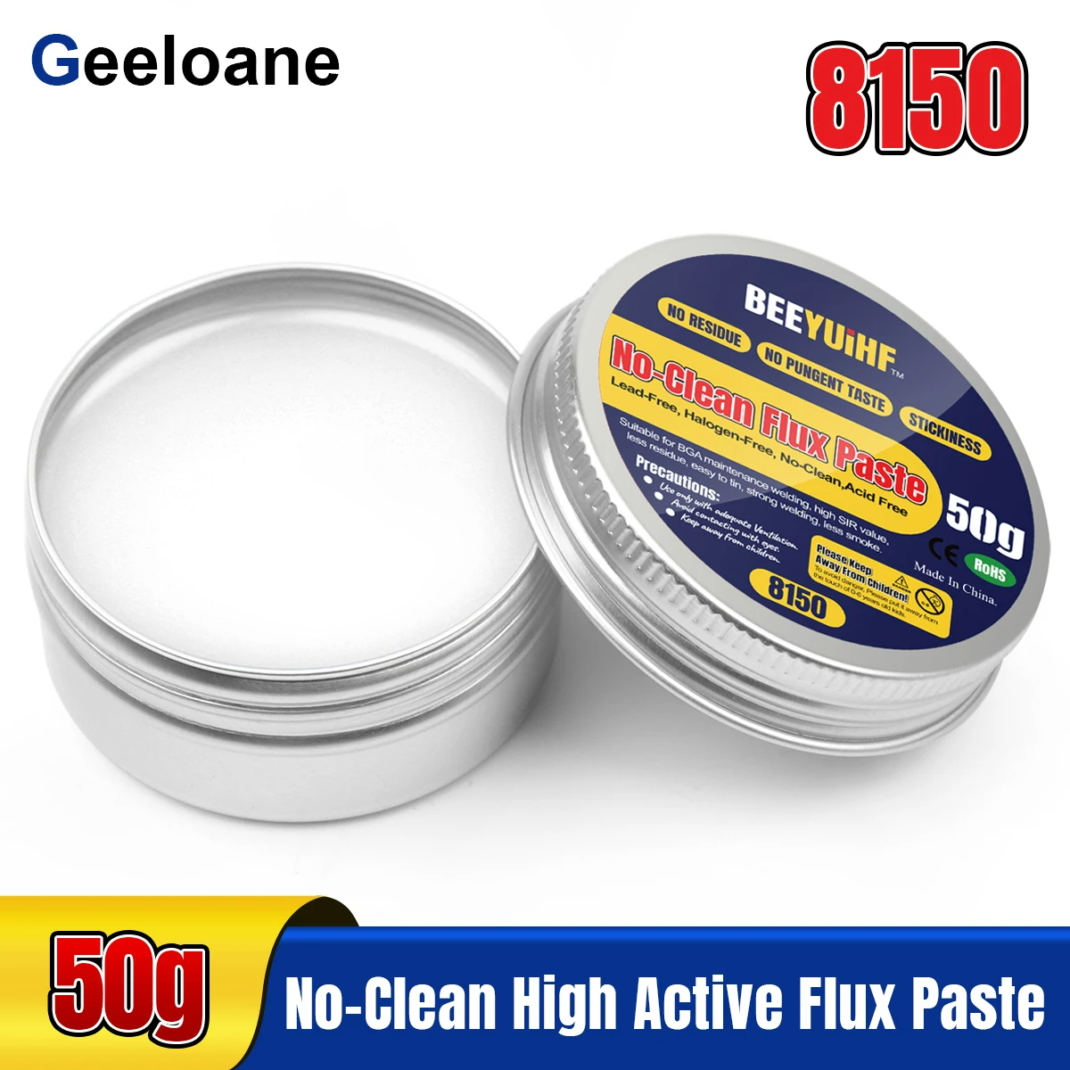 50g/1.76oz No-Clean Solder Flux