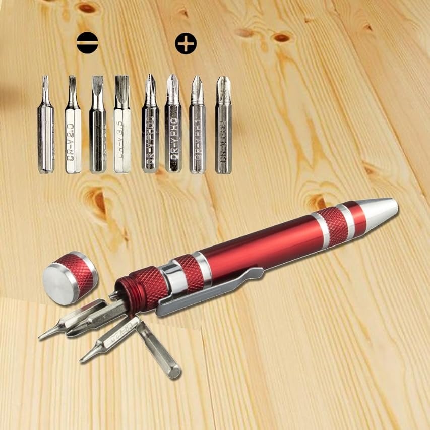 8 in 1 Mini Pen Screwdriver