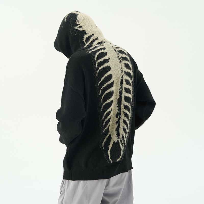 Acewonders Knitted Centipede Hoodie