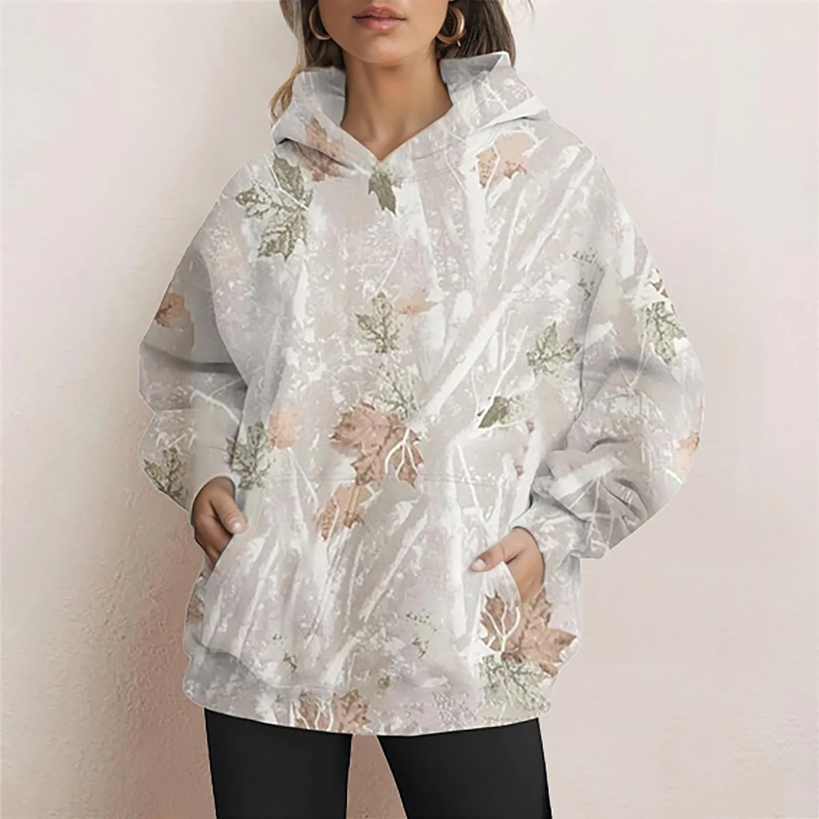 Allure London Camo Hoodie