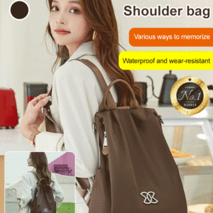 Anti-theft multi-purpose large capacity oxford cloth lightweight shoulder bag