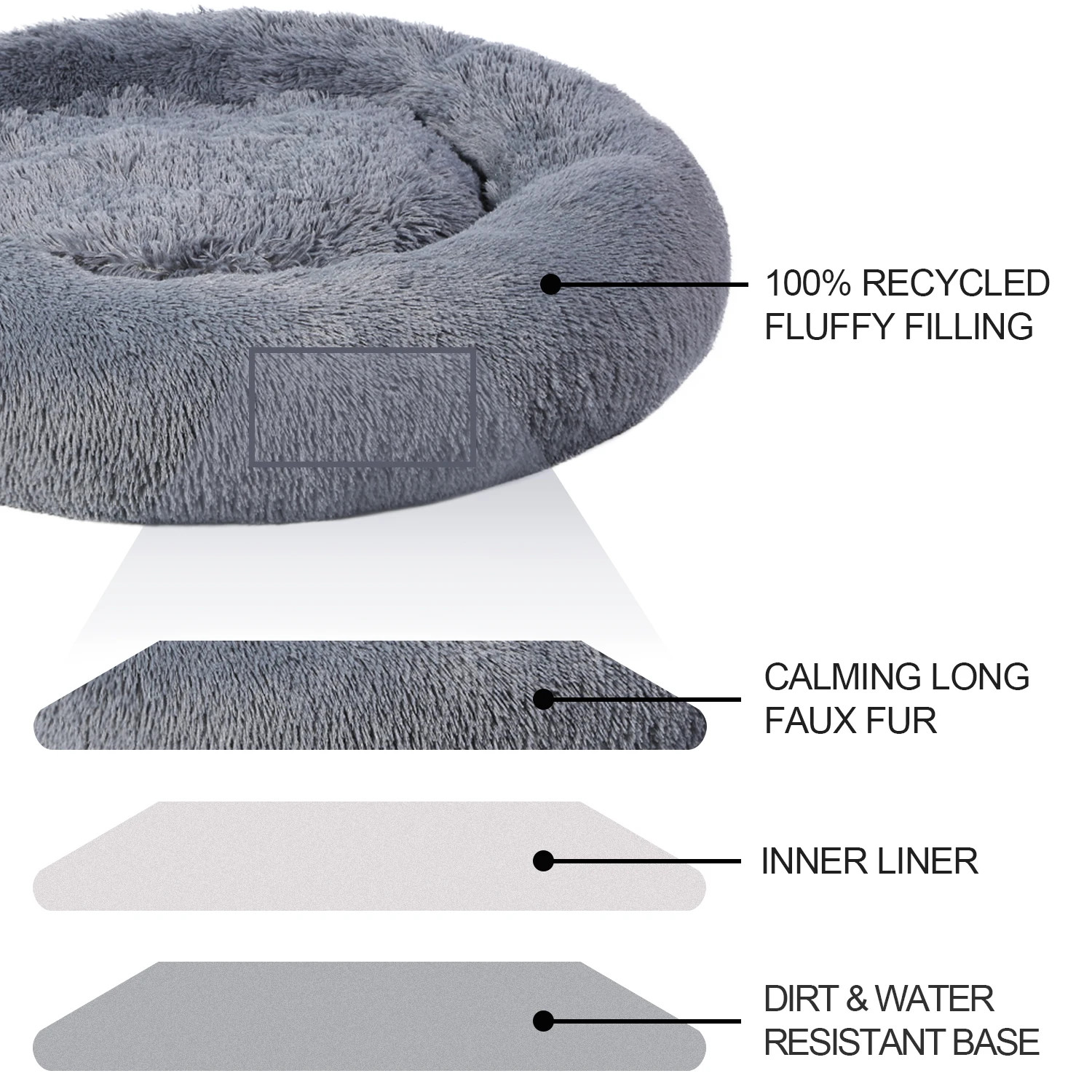 Anxiety Relieving Pet Bed