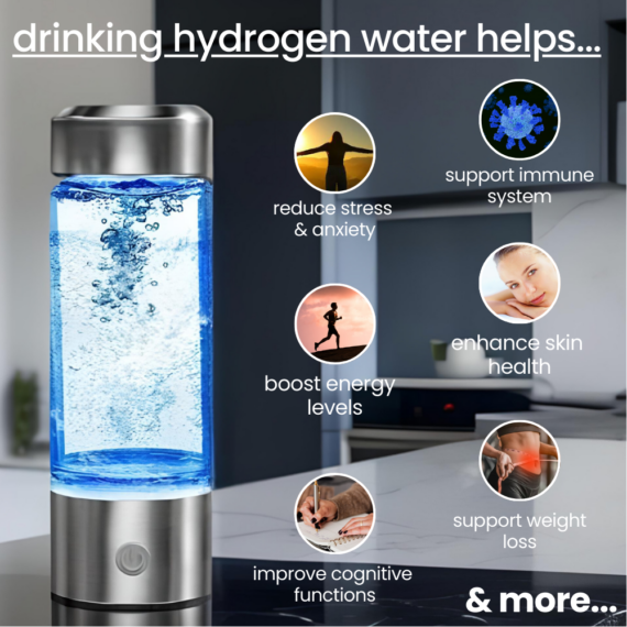 Aqua Wellness – Original Hydrogen Water Bottle Boost Health