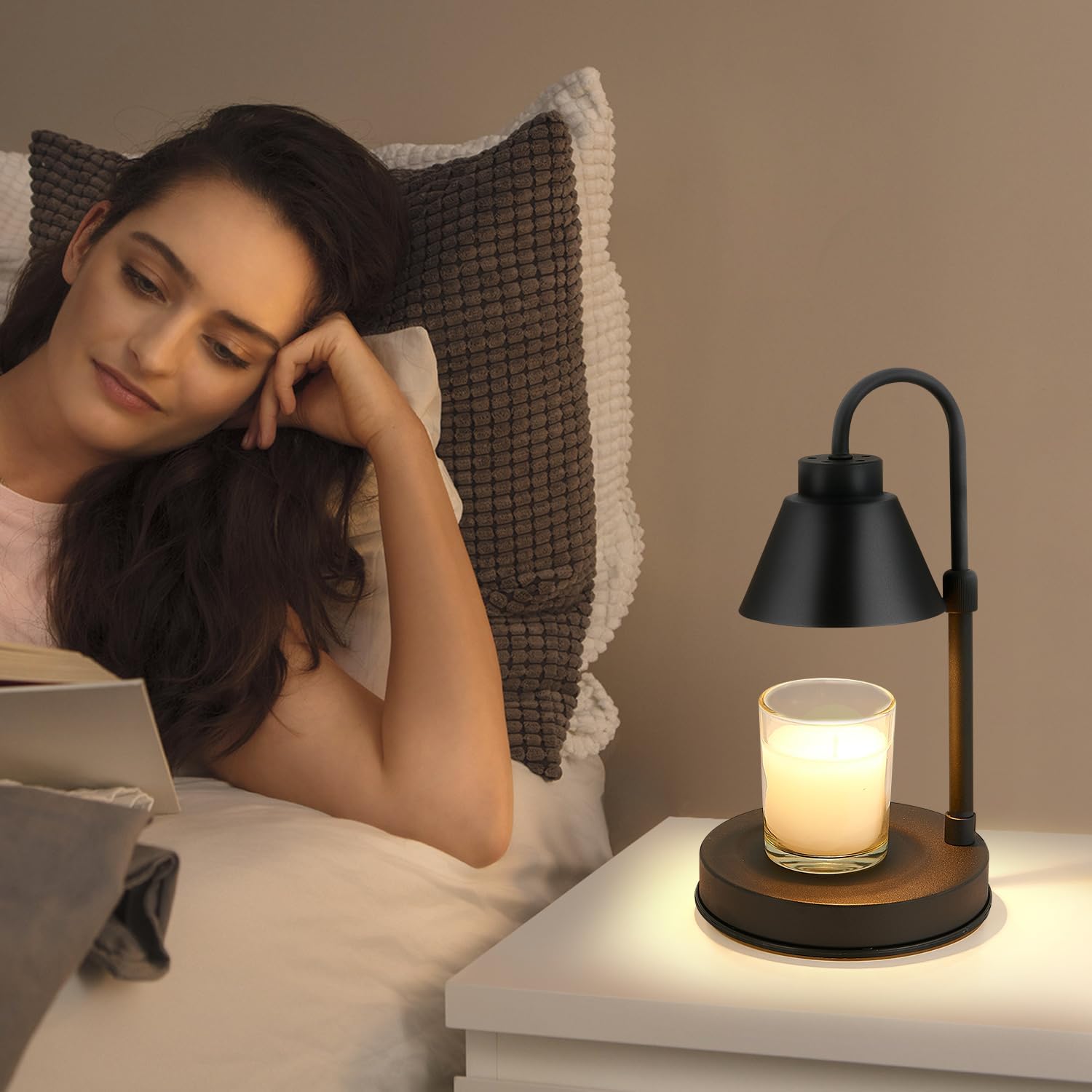 Aroma Candle Warmer - A Lamp That Provides Flameless Aroma.