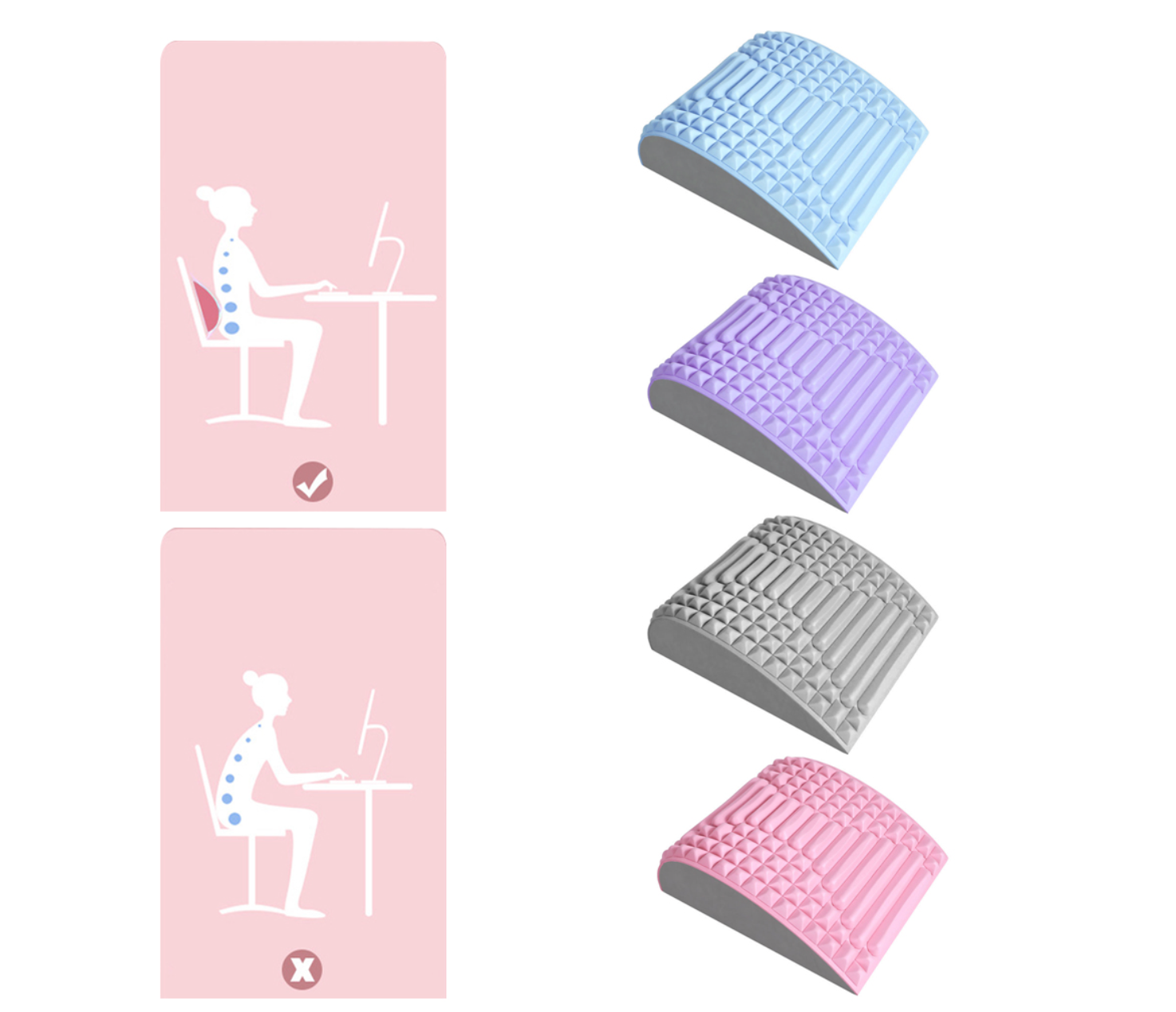 Back Stretcher Pillow Lumbar Support