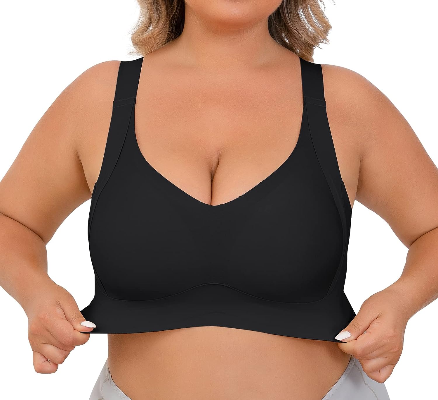 BETTYBRA - Daily Comfort Wireless Shaper Bra-Black