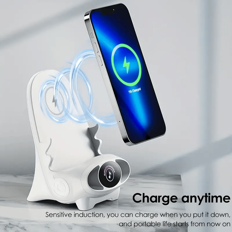 BIG SALE - 49% OFF - Upgraded Magnetic Wireless Fast Charging Multifunctional Mobile Phone Holder